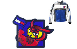 New design silicone patch for garment 