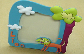 2D/3D Custom Animal Silicon Photo Holder