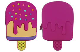 Custom Cartoon Silicon Coin Wallet