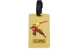 3D Custom Silicone Baggage Tag