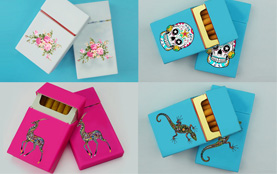 Multi-color Custom Silicone Cigarette case  