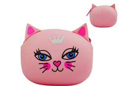 Custom 3D Lovely  Cartoon Silicone Coin bag 