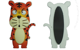 Multi-color Cartoon Custom Silicone Fridge Ma