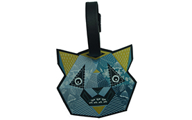 Cartoon luggage cute design 3d bag tags