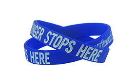 BPA Free Silicone Bracelet For Promotion Gift