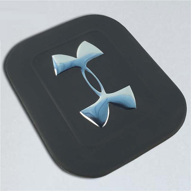 Custom embossed logo TPU patches