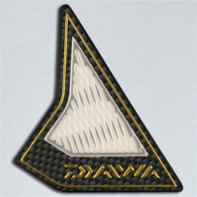 Custom 3D logo cutting TPU  clothing labels